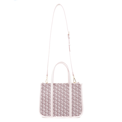 Hierba Bej Kadın Monogram El Çantası