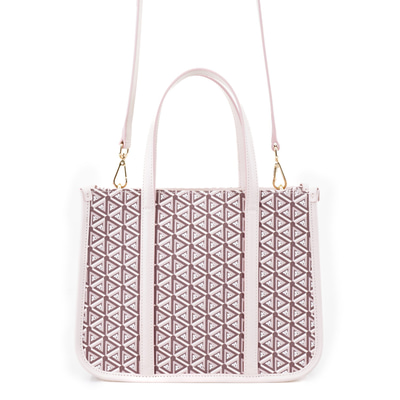 Hierba Bej Kadın Monogram El Çantası