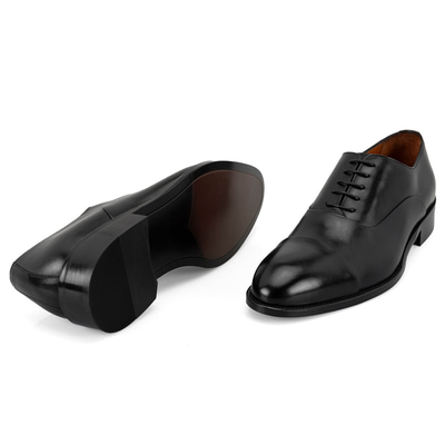 Howard Siyah Erkek Deri Klasik Ayakkabı