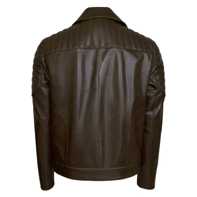 Italo Erkek Deri Biker Mont