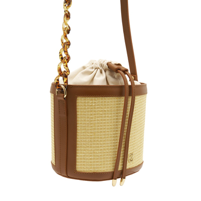 JakeTaba Kadın Hasır Omuz Askılı Çanta