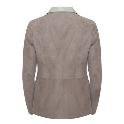 Jane Kadın Çift Taraflı Süet Deri Pardösü