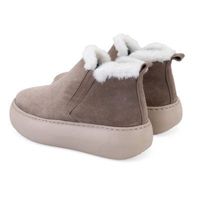 Jessia Bej Kadın Süet Bot