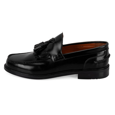 Jimmy Siyah Erkek Deri Loafer