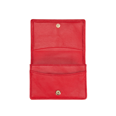 Jonah Kırmızı Kadın Deri Cüzdan