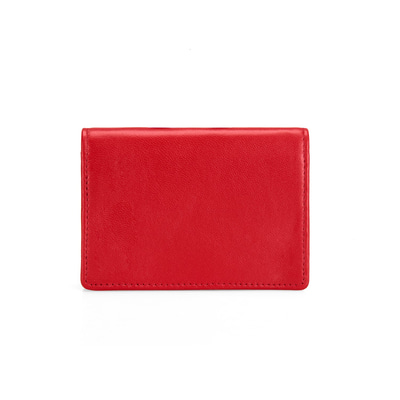 Jonah Kırmızı Kadın Deri Cüzdan