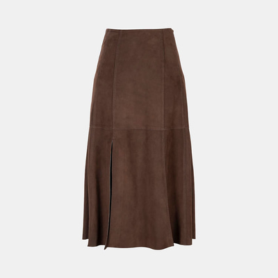 K14073 KADIN SÜET ETEK