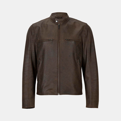 K15013 ERKEK DERİ CEKET-E