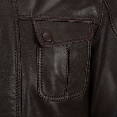 K15014 ERKEK DERİ CEKET