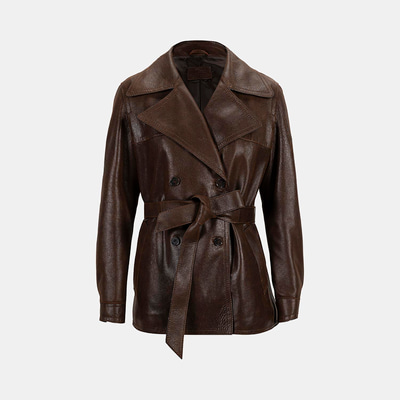 K15021 KADIN DERİ CEKET