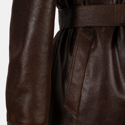 K15021 KADIN DERİ CEKET