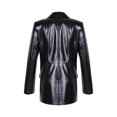 K15132 KADIN DERİ BLAZER CEKET X KEIN