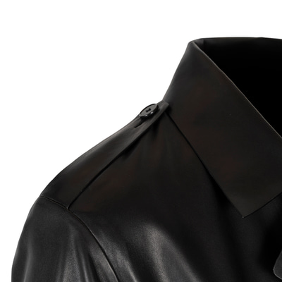 K15136 UNISEX DERİ GÖMLEK X KEIN