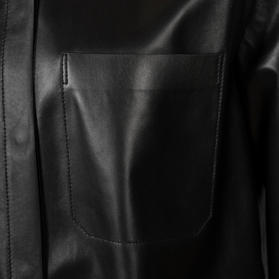 K15136 UNISEX DERİ GÖMLEK X KEIN