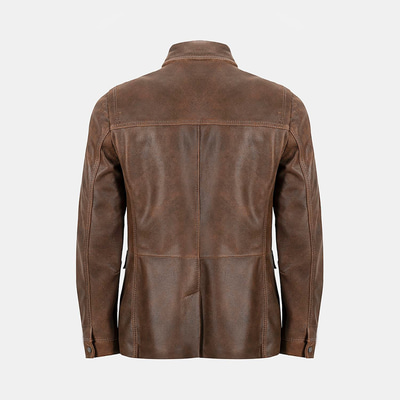 K15139 ERKEK DERİ CEKET-E