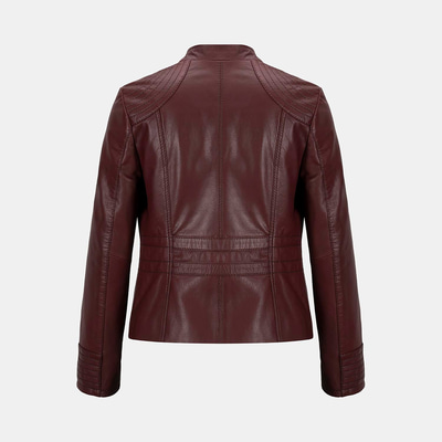 K15143 KADIN DERİ CEKET