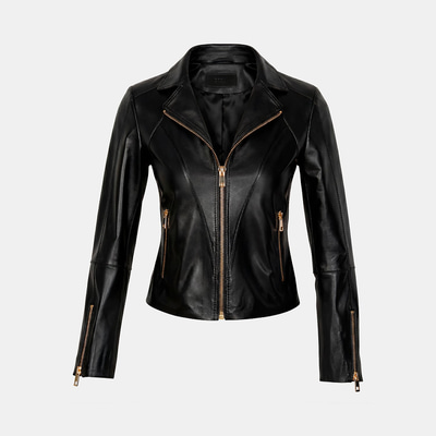 K15325 KADIN DERİ CEKET