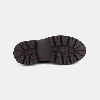 Kadın Acı Kahve Metal Detaylı Kalın Tabanlı Süet Loafer