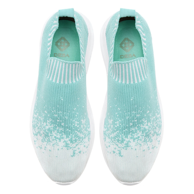 Kadın Açık Mavi Triko Spor Ayakkabı