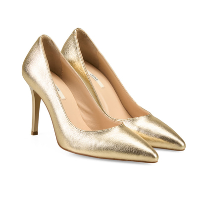 Kadın Altın Topuklu Stiletto