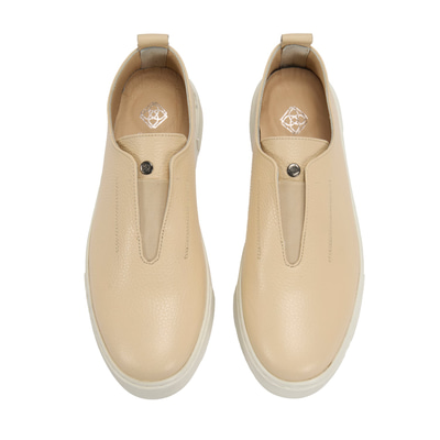 Kadın Bej Deri Günlük Ayakkabı
