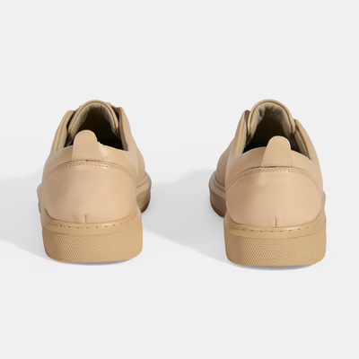 Kadın Bej Deri Günlük Ayakkabı