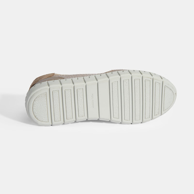 Kadın Bej Perforeli Günlük Ayakkabı