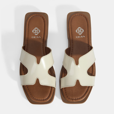 Kadın Bej Rugan Terlik