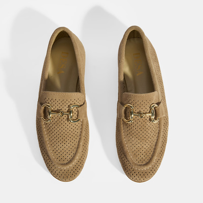 Kadın Bej Süet Günlük Ayakkabı