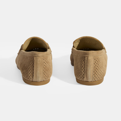 Kadın Bej Süet Günlük Ayakkabı