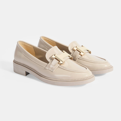 Kadın Bej Toka Aksesuarlı Günlük Ayakkabı