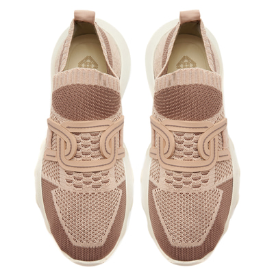 Kadın Bej Triko Spor Ayakkabı