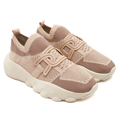 Kadın Bej Triko Spor Ayakkabı