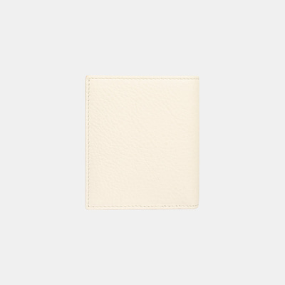 Kadın Beyaz D Logolu Deri Cüzdan