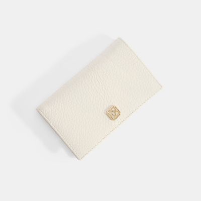 Kadın Beyaz Deri Cüzdan