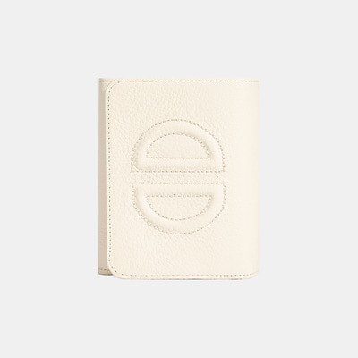 Kadın Beyaz Deri Cüzdan