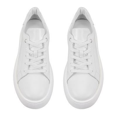 Kadın Beyaz Deri Günlük Ayakkabı