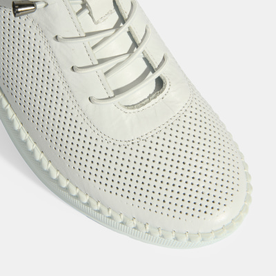 Kadın Beyaz Deri Günlük Ayakkabı