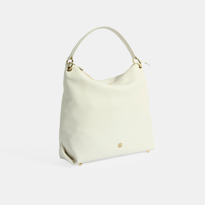 Kadın Beyaz Deri Omuz Çantası