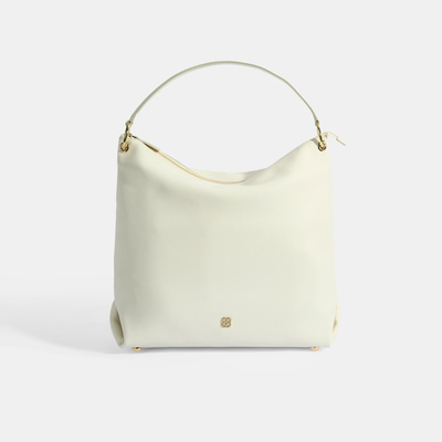 Kadın Beyaz Deri Omuz Çantası