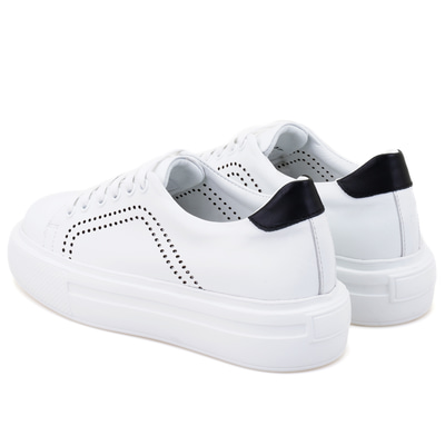 Kadın Beyaz Deri Spor Ayakkabı