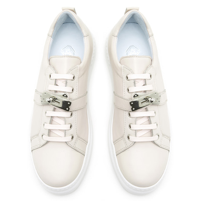 Kadın Beyaz Deri Spor Ayakkabı