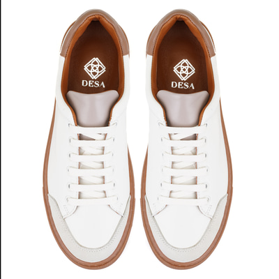 Kadın Beyaz Deri Spor Ayakkabı