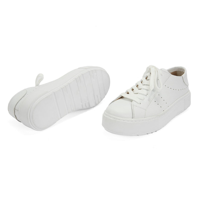 Kadın Beyaz Deri Spor Ayakkabı