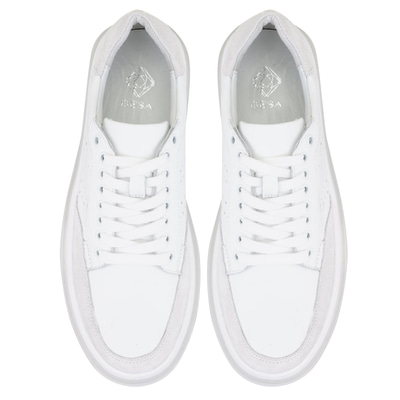 Kadın Beyaz Deri Spor Ayakkabı