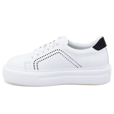 Kadın Beyaz Deri Spor Ayakkabı