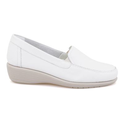 Kadın Beyaz DesaComfort Deri Günlük Ayakkabı