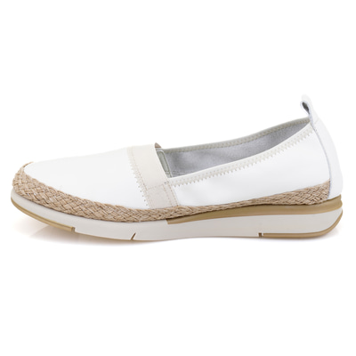 Kadın Beyaz DesaComfort Deri Günlük Ayakkabı