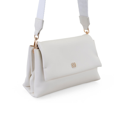 Kadın Beyaz Postacı Çantası
