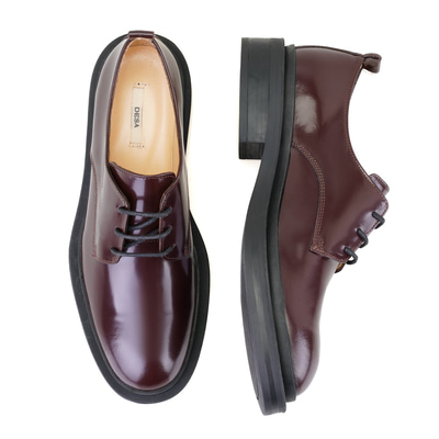 Kadın Bordo Deri Klasik Ayakkabı